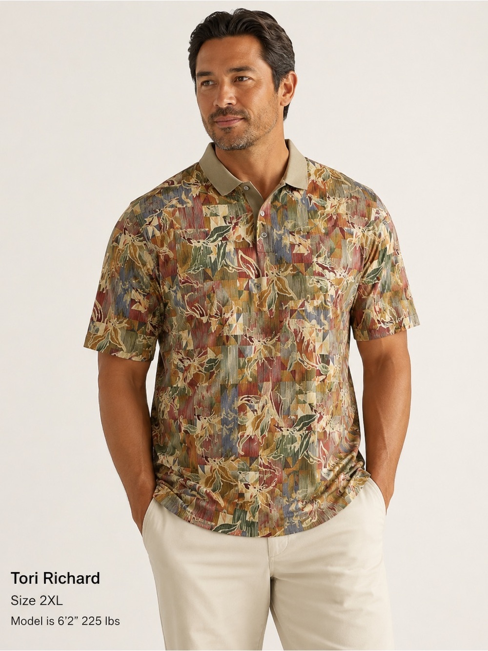 Tori Richard Honolulu Hawaiian vintage Shirt 2XL  100% Cotton Lawn Aloha Print